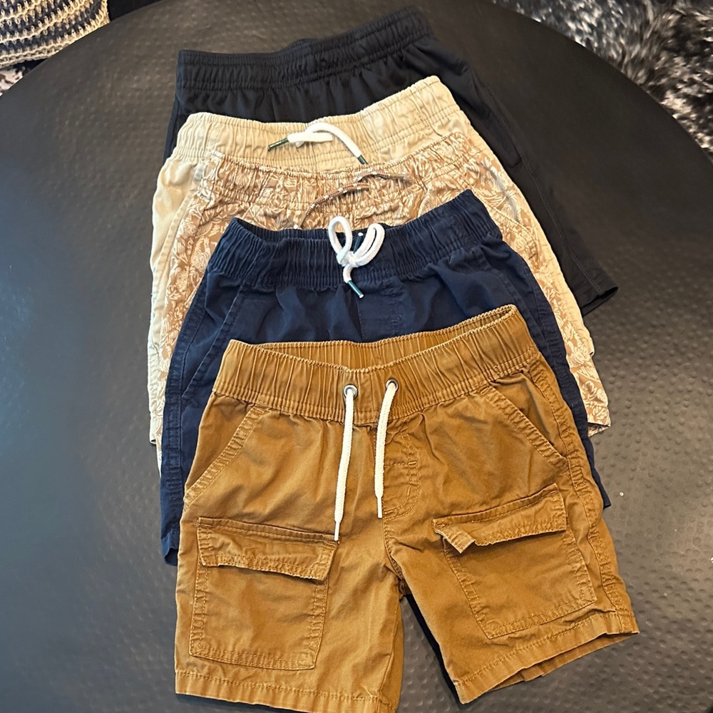 Cat & Jack Kids Casual Shorts - Navy, Tan, Brown